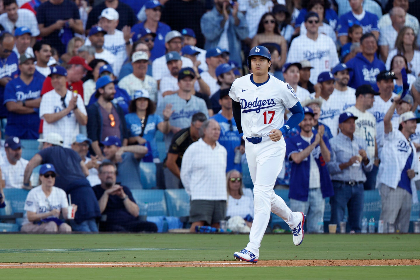 地区Sわずか１安打の大谷。第４打席は申告敬遠された。(C)Getty Images