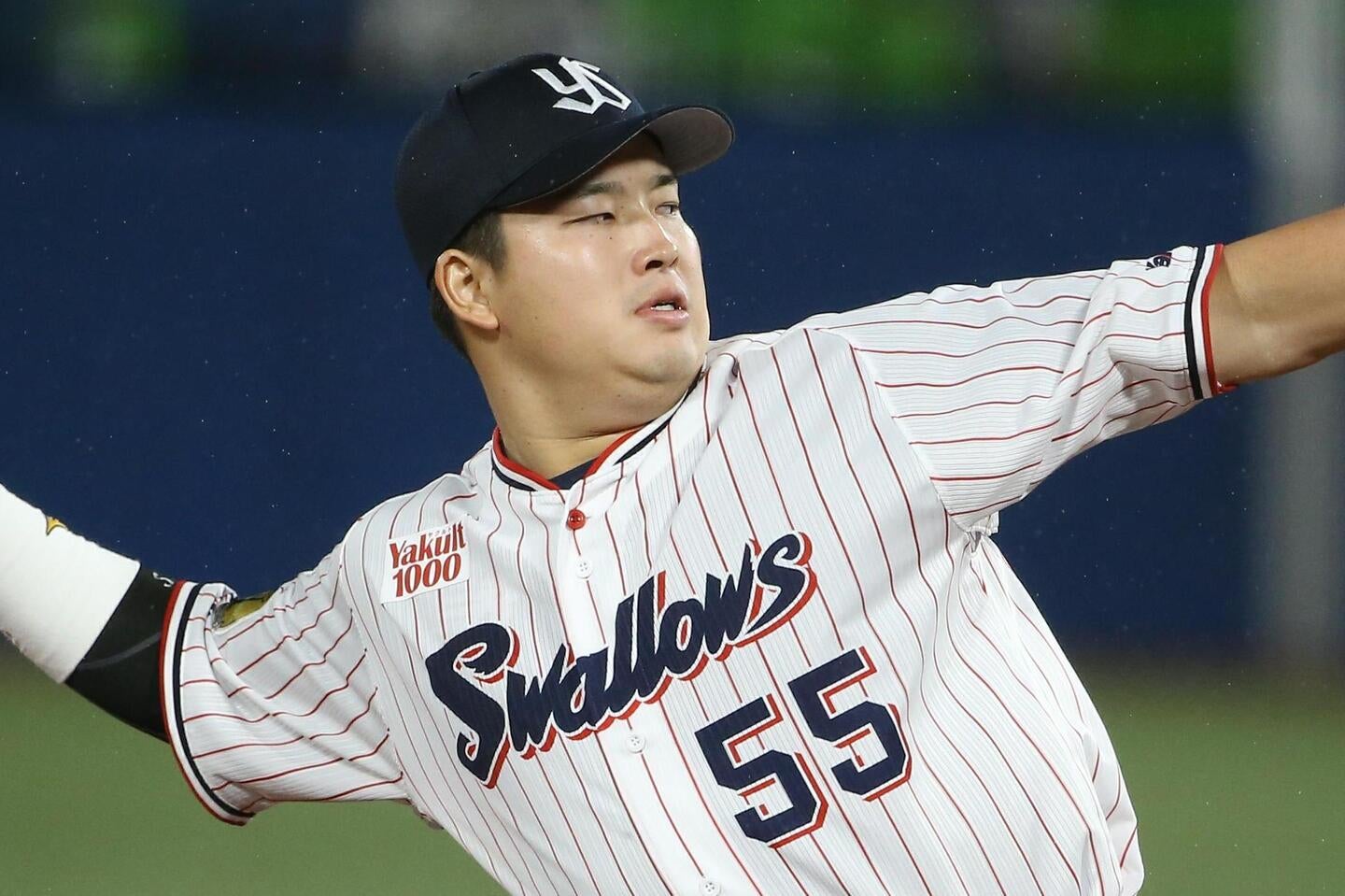 メジャー移籍が見込まれているヤクルトの村上。米球界でも今オフの去就が注目されている。(C) THE DIGEST