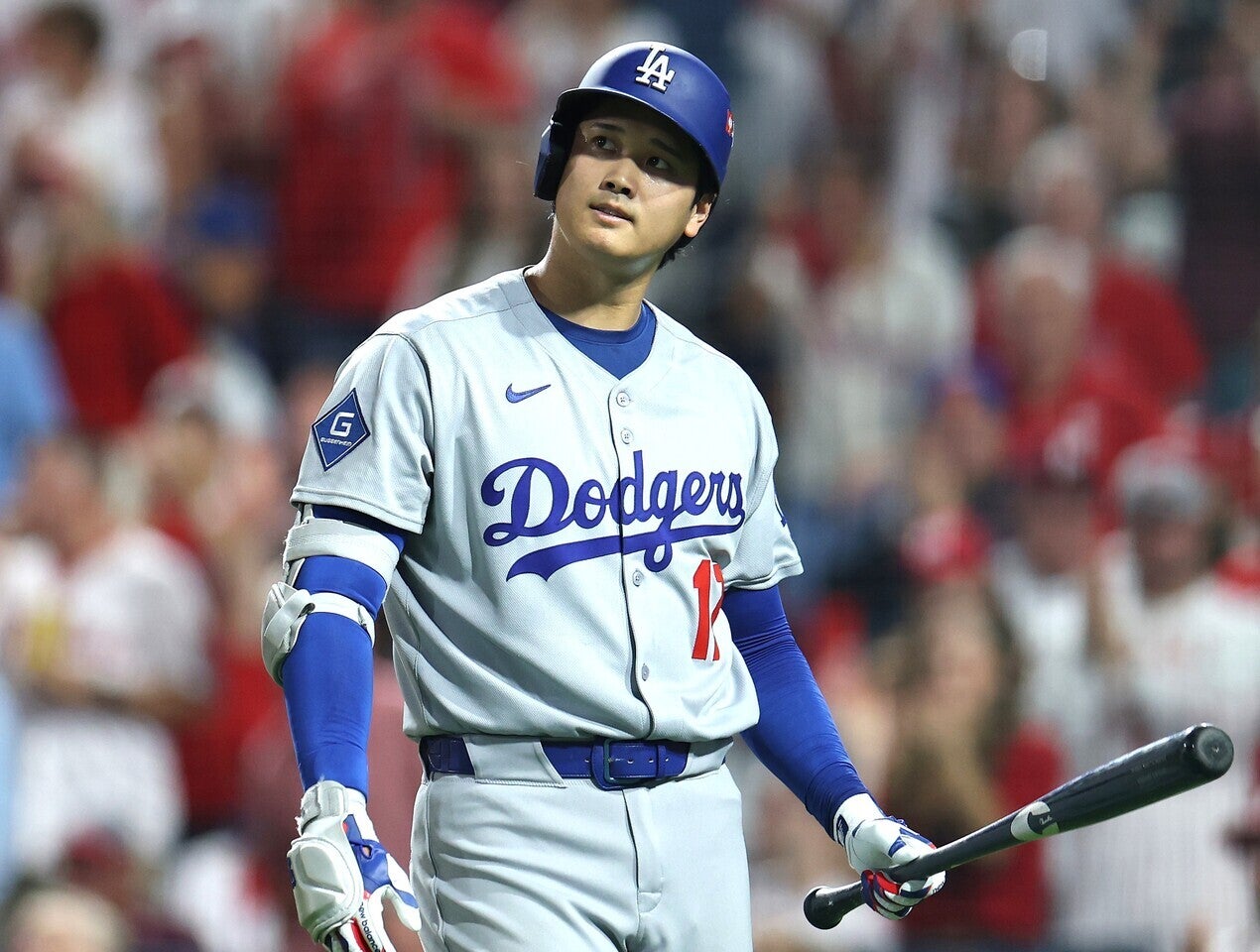 地区Sは打率.056と大不振だった大谷。復調なるか。(C)Getty Images