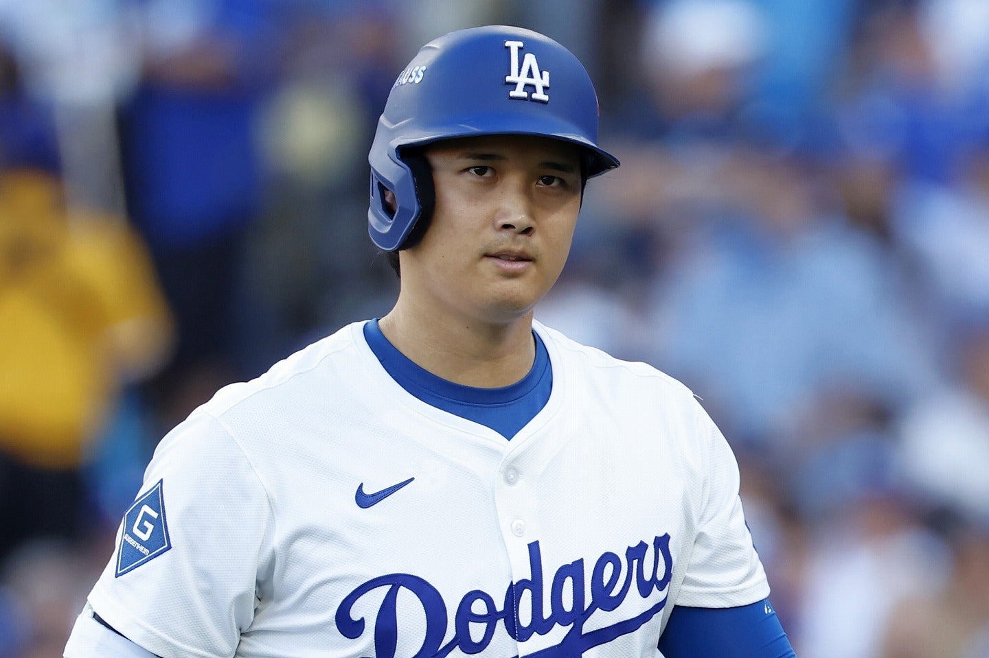 ロバーツ監督から厳しい言葉で批判された大谷。(C) Getty Images