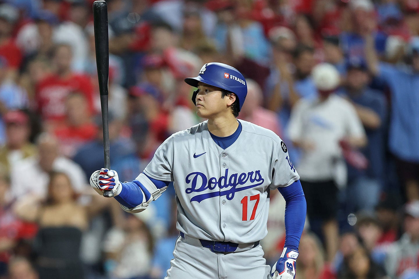 「１番・DH」で出場した大谷。(C)Getty Images