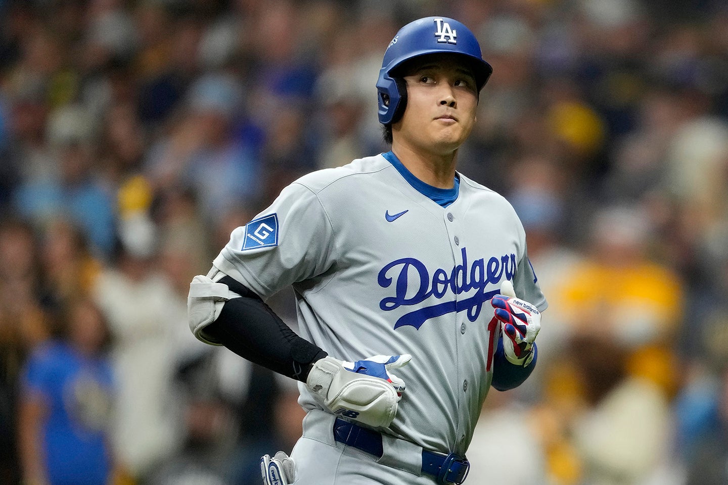 第４打席もヒットにならなかった大谷。(C)Getty Images