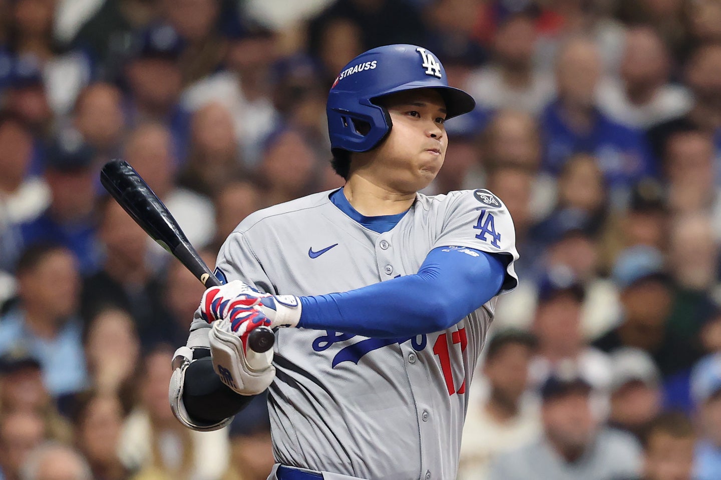 ５戦連続ノーアーチの大谷翔平。この日、６戦ぶりの一発に期待がかかる。(C)Getty Images