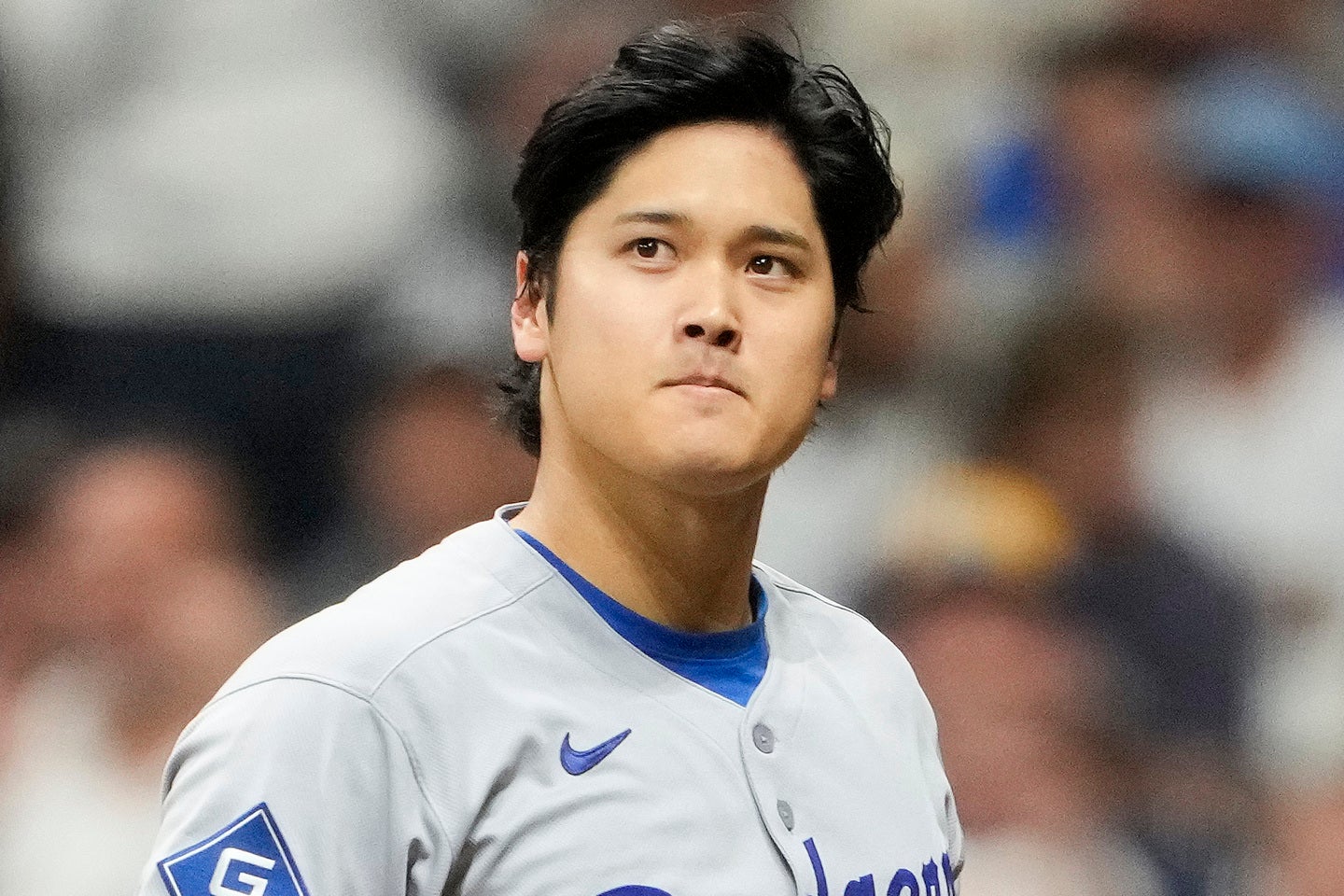 ４試合ぶりの安打を放った大谷。(C) Getty Images