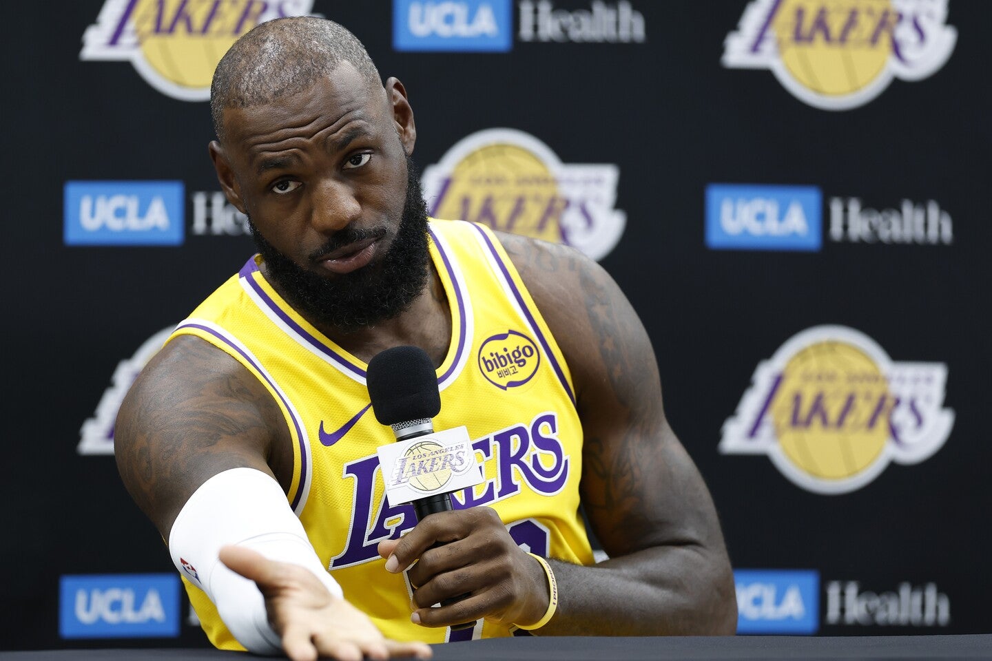 年末に41歳を迎えるレブロンの２度目の古巣復帰はあるのか。(C)Getty Images