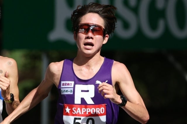 欠場が発表された立教の馬場。写真：滝川敏之