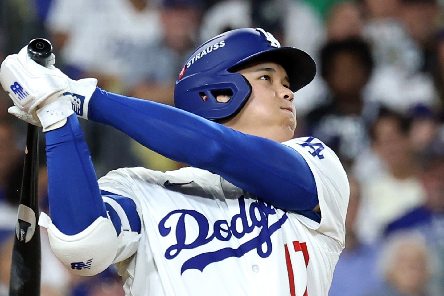 先発した大谷が７回途中無失点。打者として３本塁打を放った。(C)Getty Images