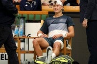 好調を維持していたルネが、ノルディックOP準決勝で左足アキレス腱を負傷。途中棄権となり、復帰まで数カ月かかる可能性もあるという。（C）Getty Images