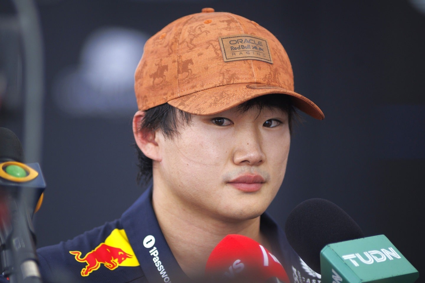 予選Q2敗退を喫した角田。他車の妨害を主張したが、専門メディアからはペース不足が一番の原因との指摘があった。(C)Getty Images