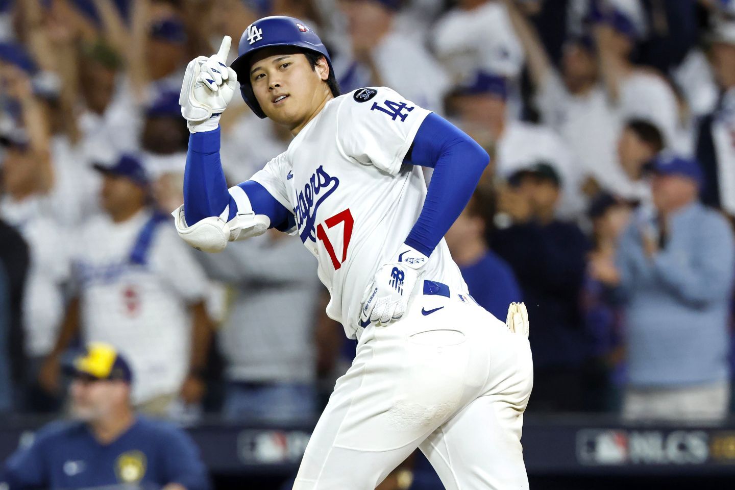 二刀流で10奪三振＆３本塁打と大爆発した大谷。カッコ良すぎるスーパーパフォーマンスだった。(C)Getty Images