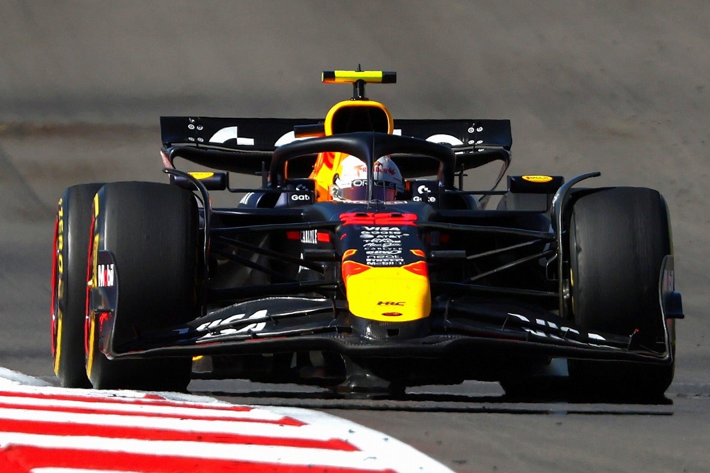 前日のスプリント・レースに続き、入賞圏外から７位フィニッシュとなった角田。(C)Getty Images