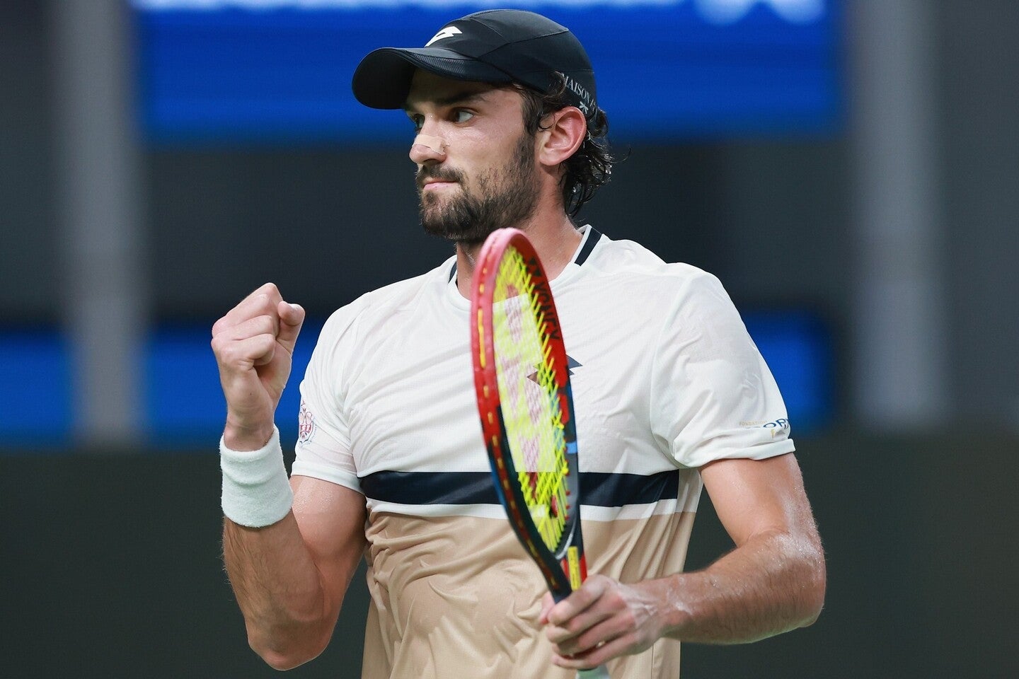 予選から勝ち上がりマスターズ制覇、そしてキャリアハイの世界39位をマークしたバチェロット。来季はアルカラス、シナー、ズベレフとの対戦を心待ちにしているようだ。（C）Getty Images