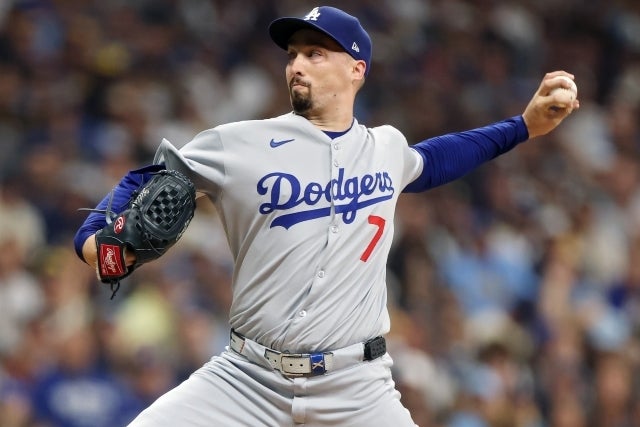POで３試合に先発し、３勝を挙げているスネル。(C)Getty Images