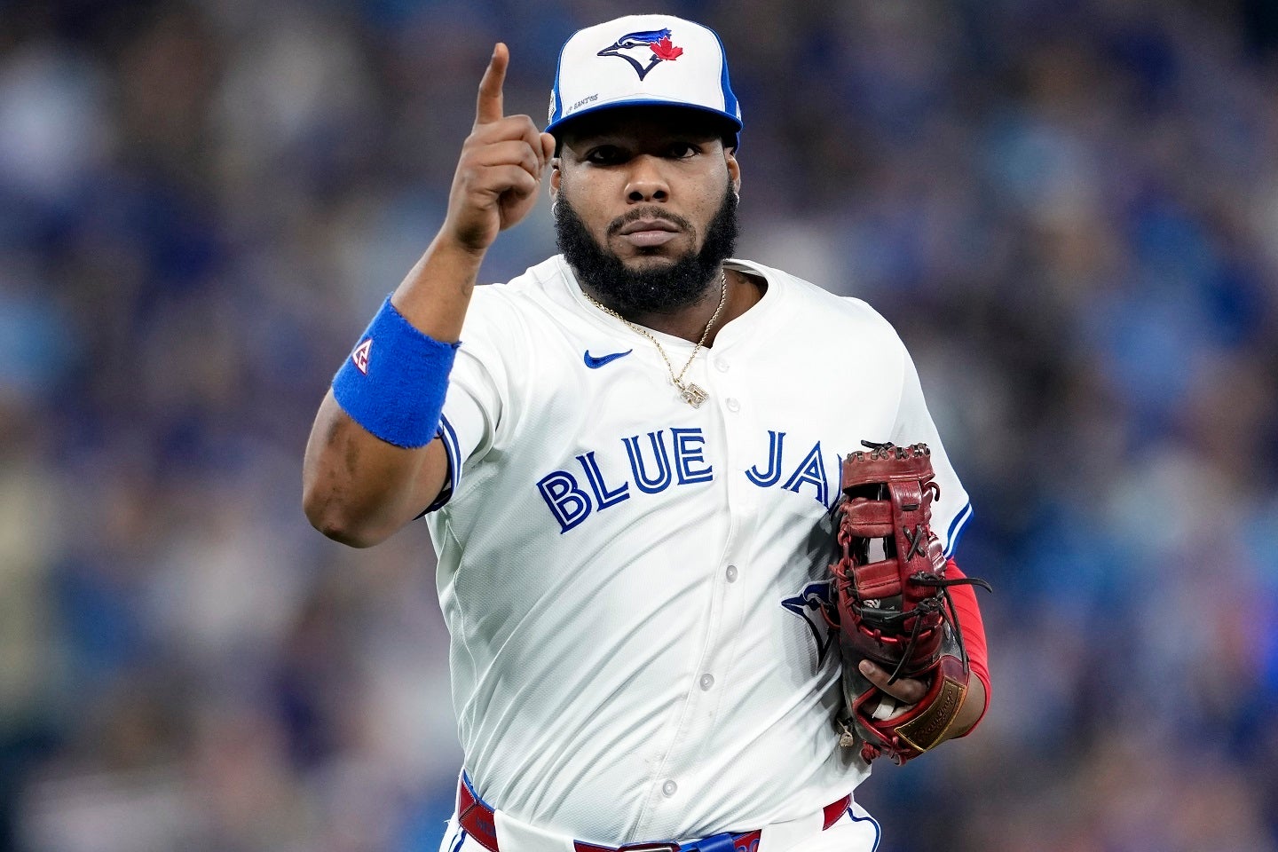 ALCSでMVPに輝いたゲレーロJr.。(C)Getty Images