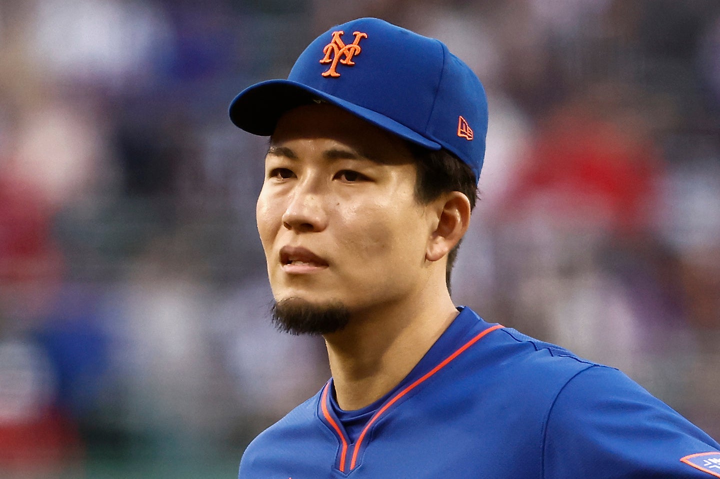 トレード移籍が噂されているメッツの千賀。(C)Getty Images