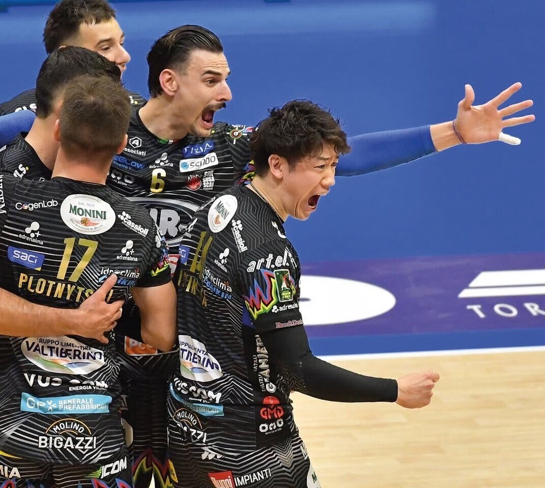 敵地での新シーズン開幕戦を白星発進したペルージャ 18得点、アタック