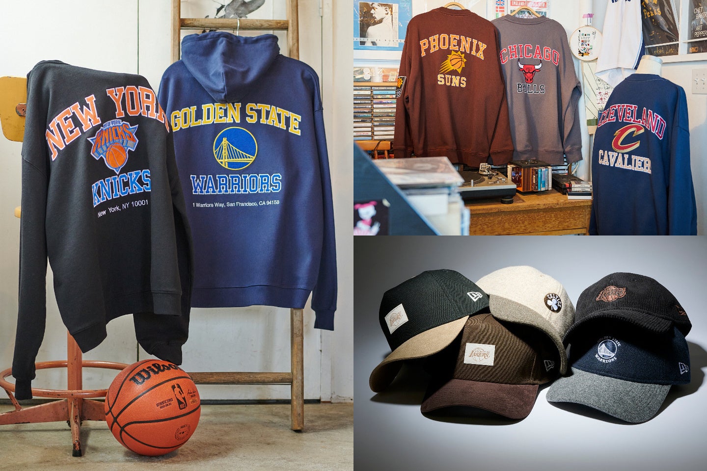 『Rakuten Sports ZONE』から、2025年秋冬モデルのNBAアパレルが発売された。写真：Yoshitsugu Enomoto