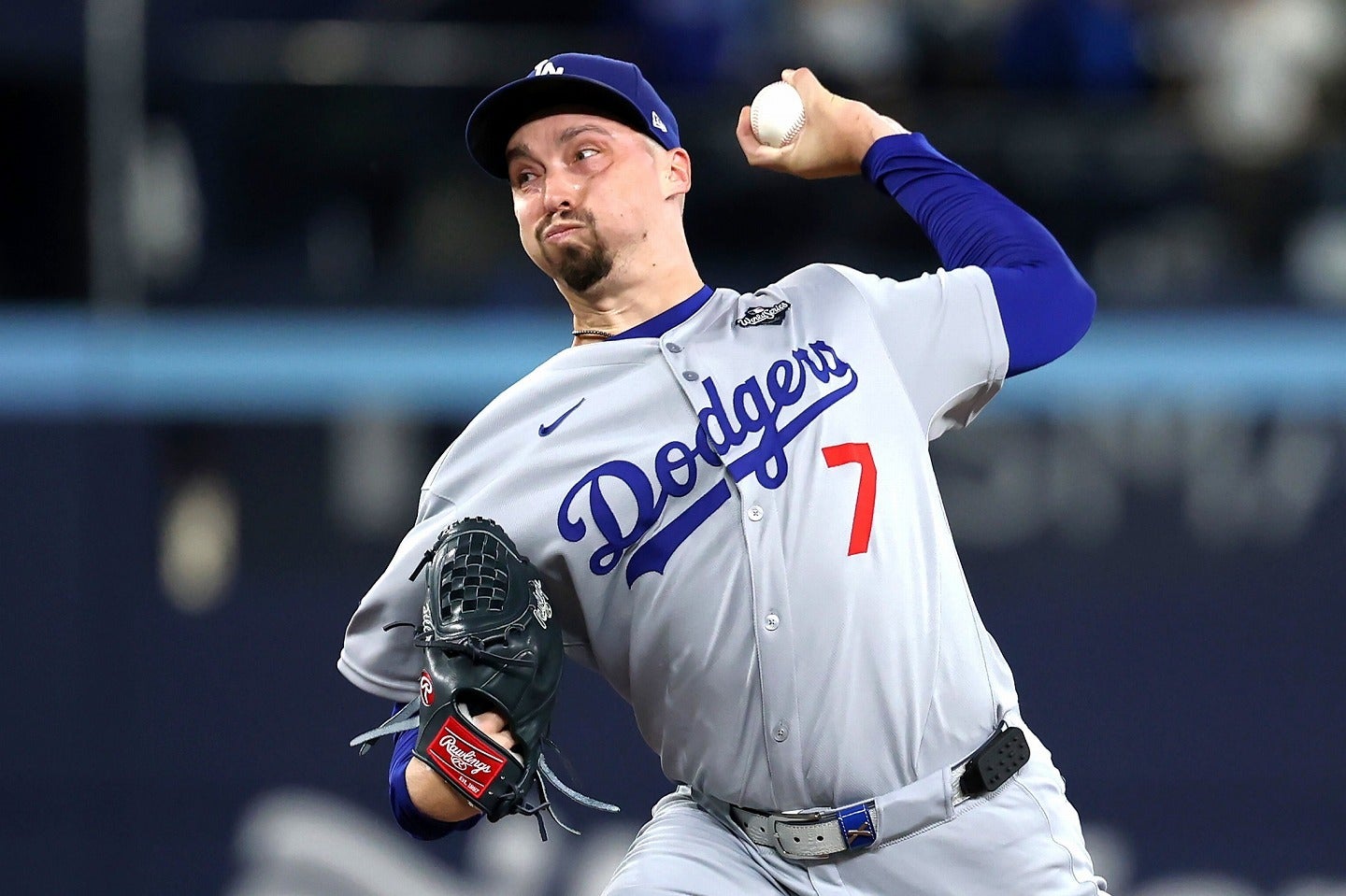 ポストシーズンのキャリアでワースト級の苦戦を強いられたスネル。(C)Getty Images