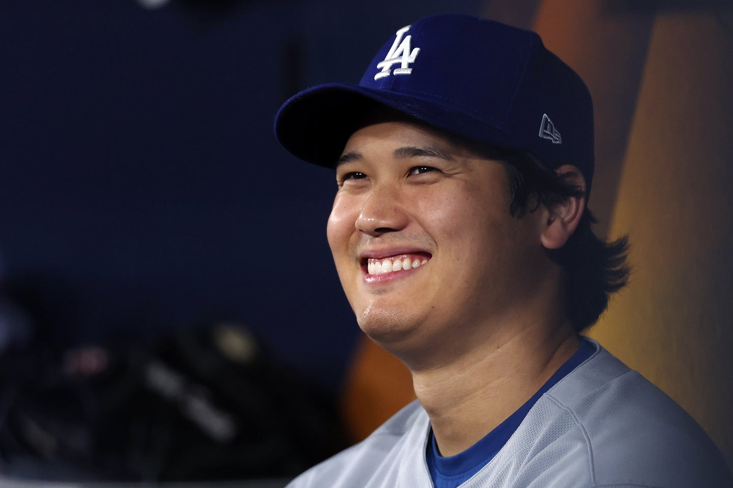WS第1戦で初アーチを放った大谷。(C)Getty Images