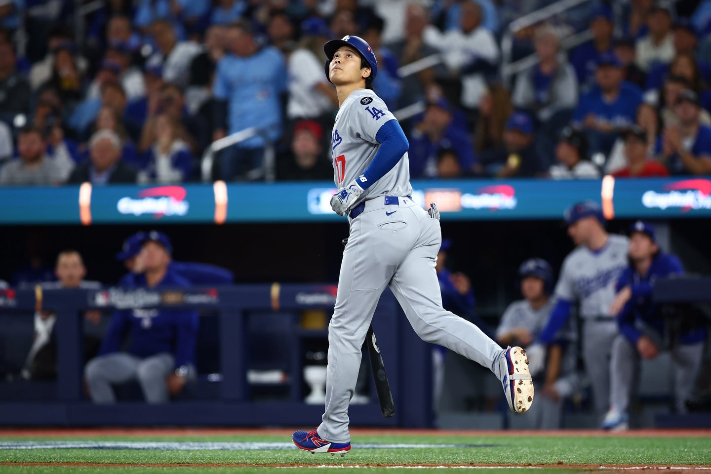 ドジャース打線は6回まで2安打。大谷も3打数無安打が続いている。(C)Getty Images