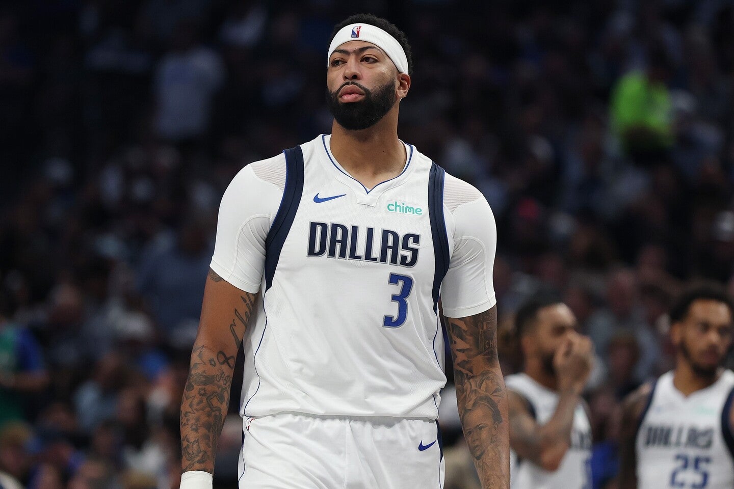 マブズは開幕２連敗を喫したが、デイビスは一切不安に感じていないようだ。(C)Getty Images