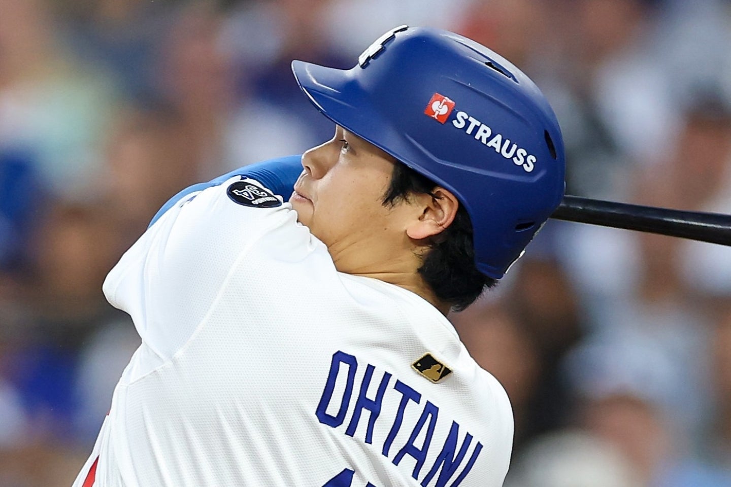 ワールドシリーズ第3戦で2本塁打を放った大谷。(C)Getty Images