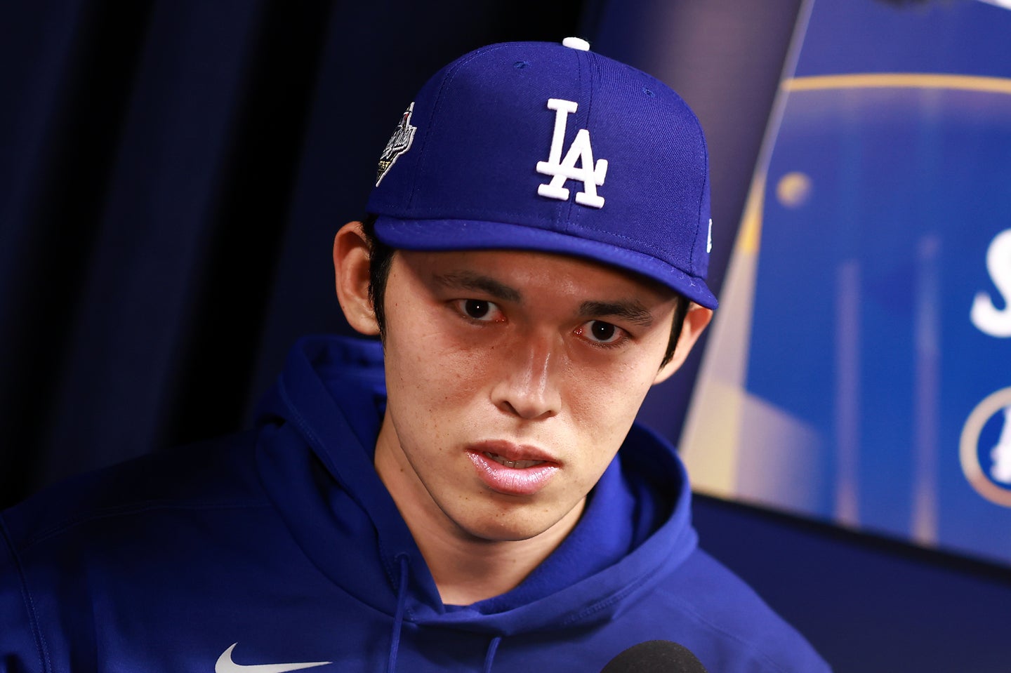 ドジャー・スタジアムを訪れた元アイドルが、ドジャースの佐々木から思わぬサプライズを受けたことを報告した。(C)Getty Images