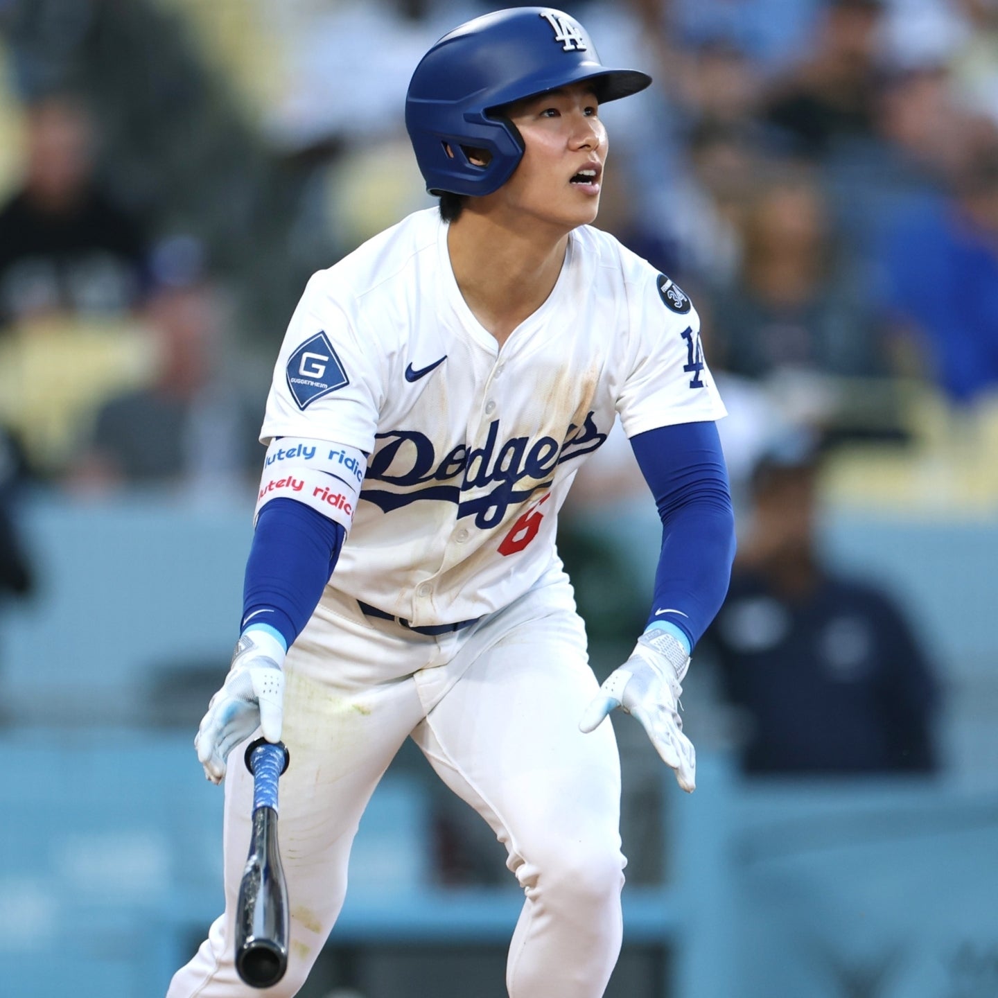 ワールドシリーズ初登場が期待されるキム・ヘソン。韓国のメディアやファンにとっては切なる願いだ。(C)Getty Images