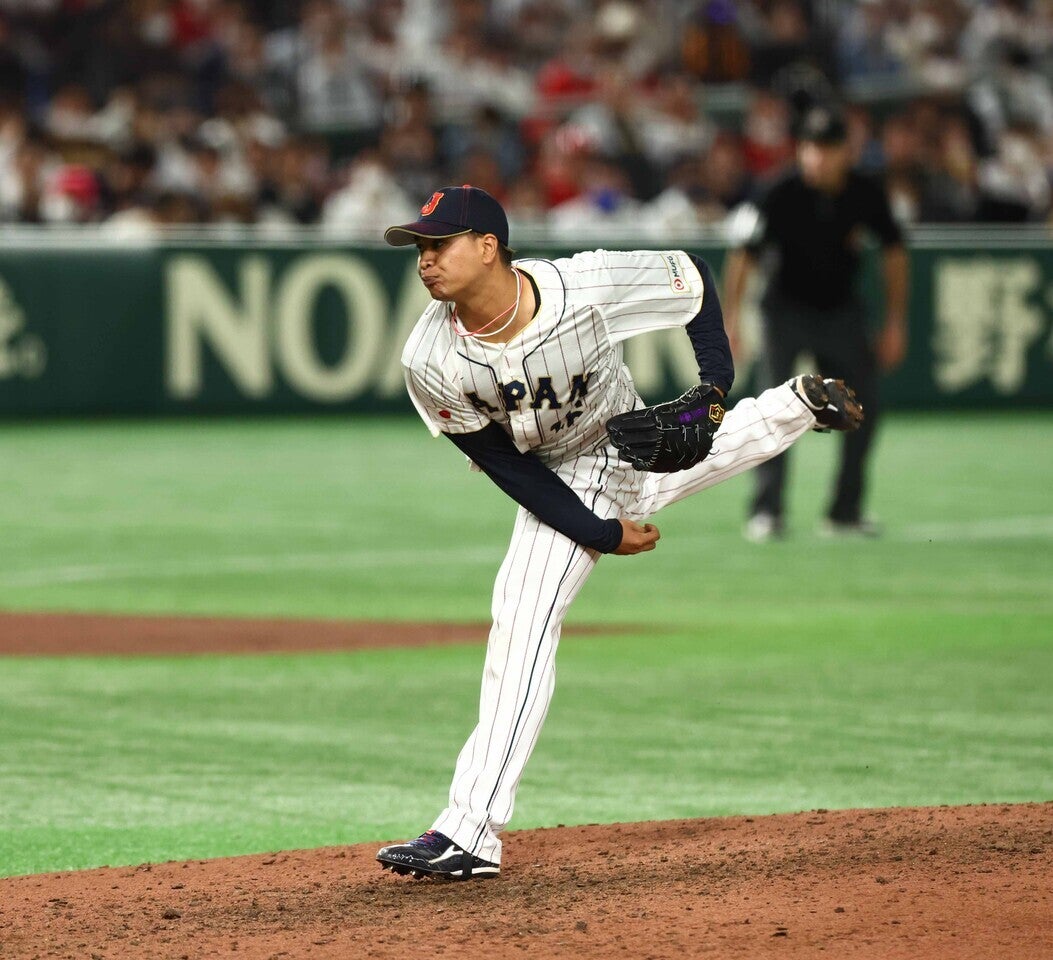 23年にWBC日本代表として活躍した宇田川。写真:梅月智史(THE DIGEST写真部)