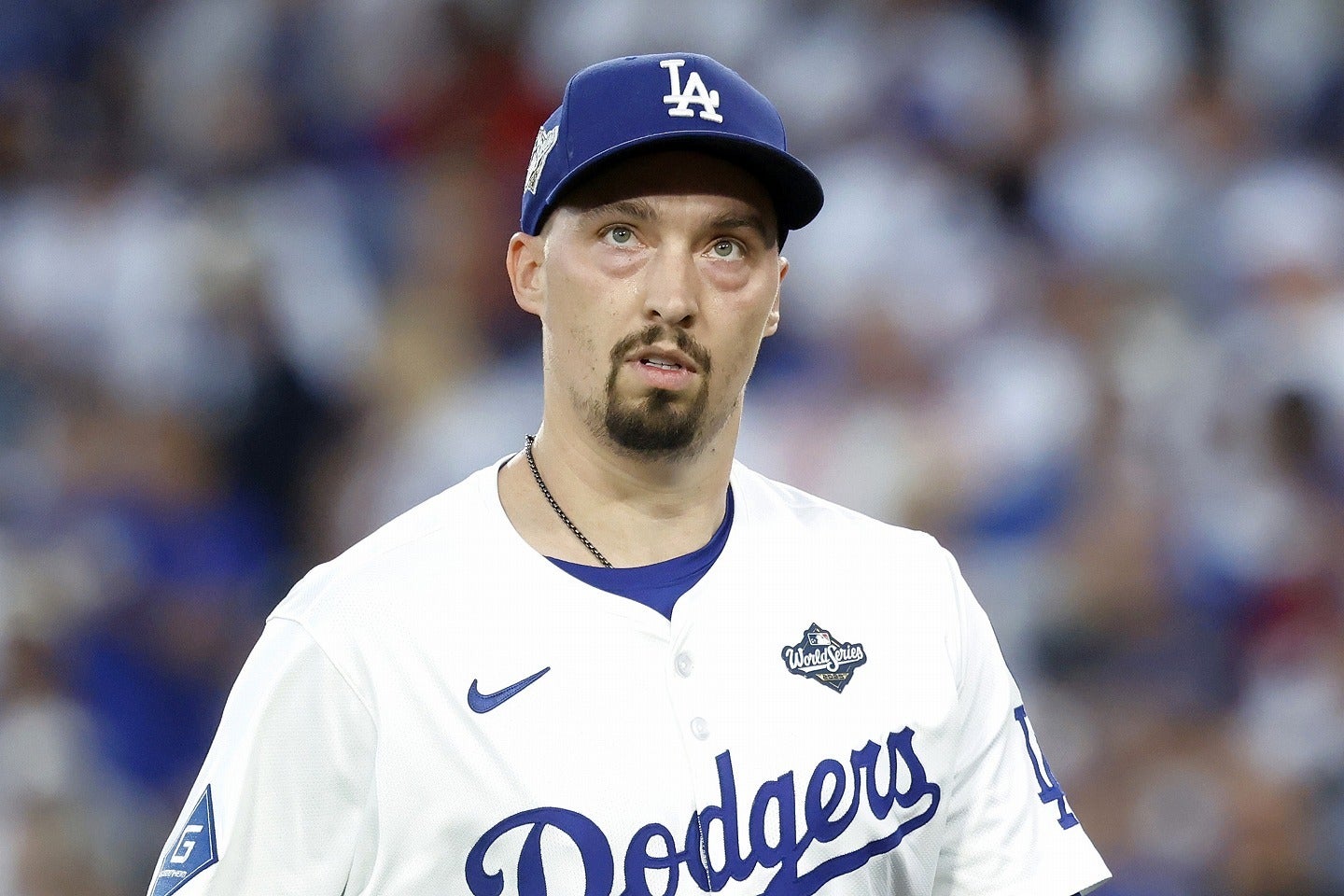 いきなり２連弾を浴びたスネル。その後４回にも１失点を喫した。(C) Getty Images