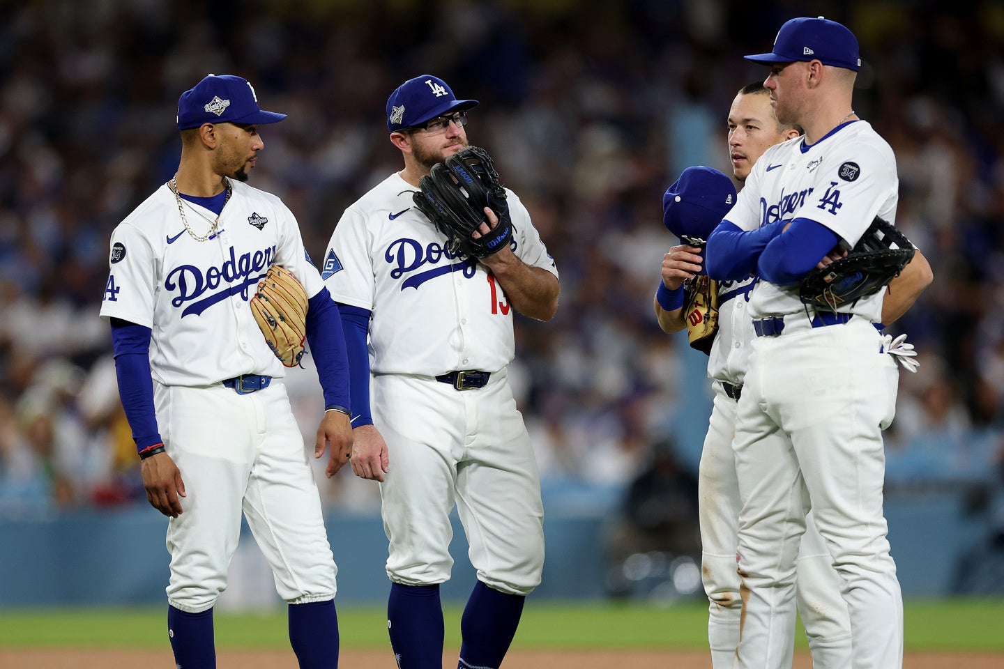 ブルージェイズに１対６で敗れたドジャース。(C)Getty Images