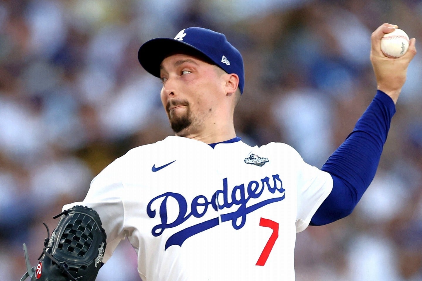 ブルージェイズ打線に捕まったスネル。第7戦でマウンドに上がる可能性を示唆した。(C) Getty Images