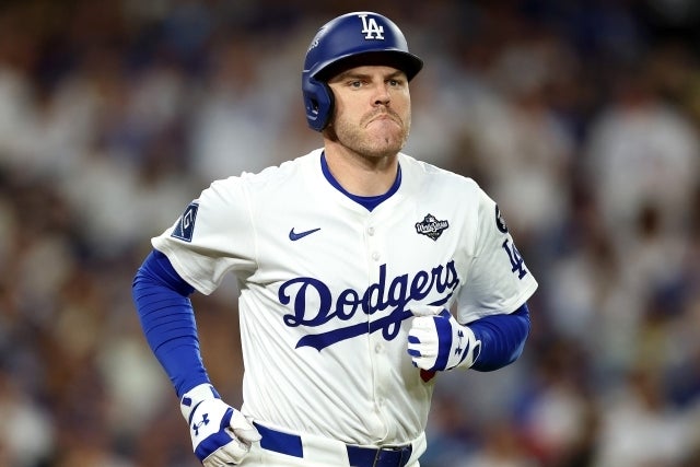 3打数無安打3三振だったフリーマン。(C)Getty Images