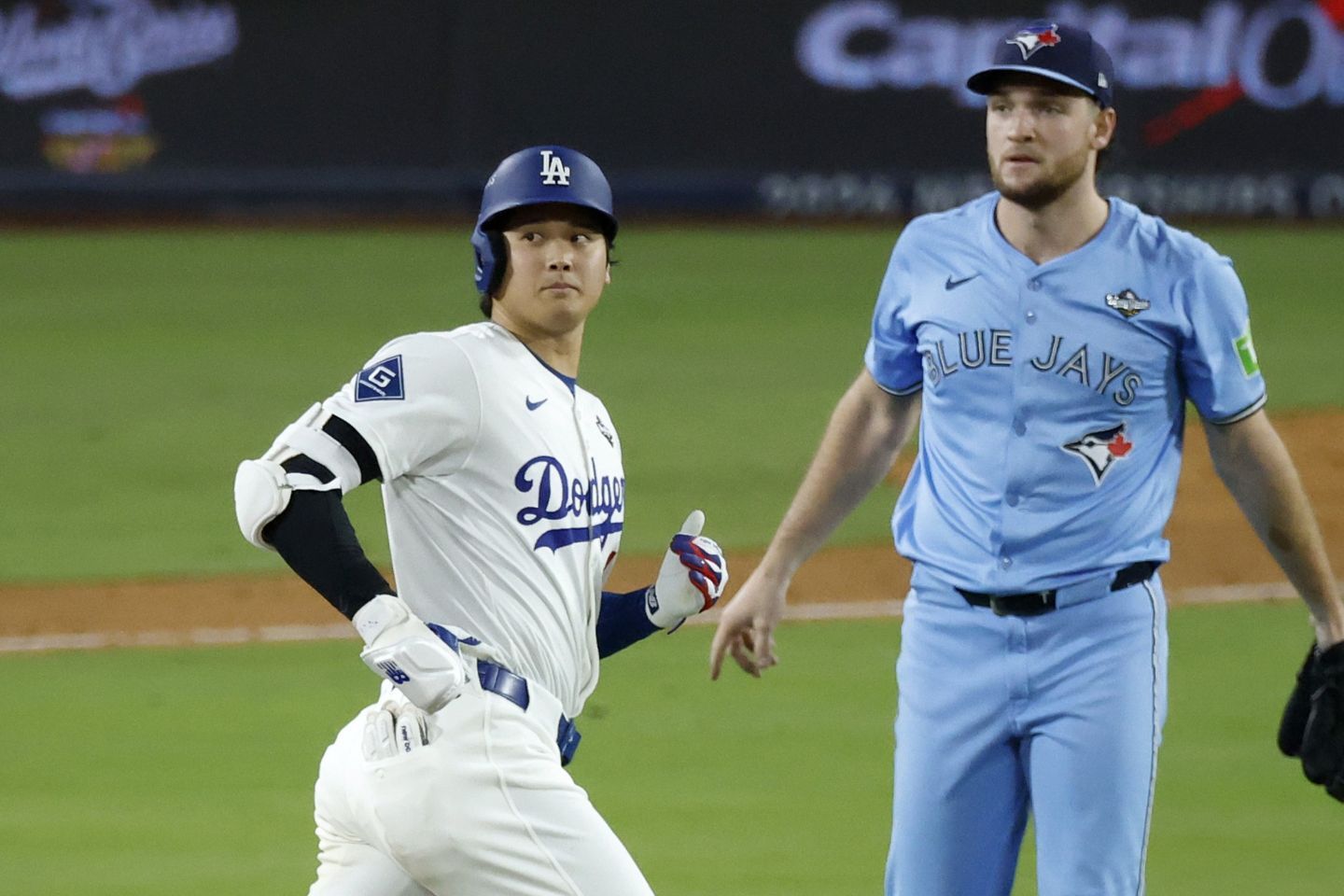 第5戦では新人のイェサベージに封じられた大谷。第6戦での巻き返しに期待したい。(C) Getty Images