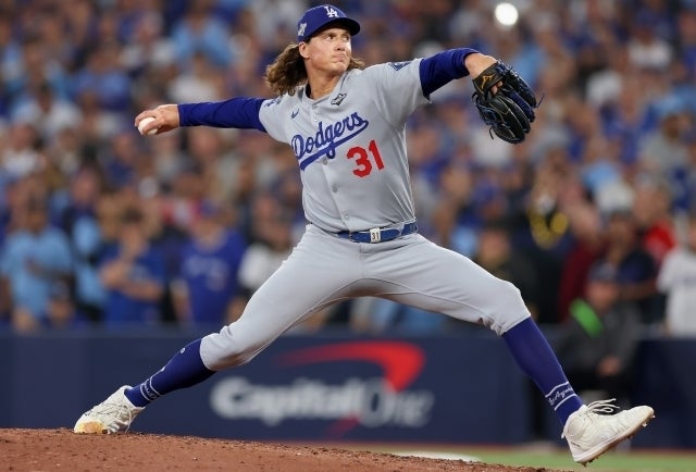 ６回に４点目を失ったグラスノー。(C)Getty Images