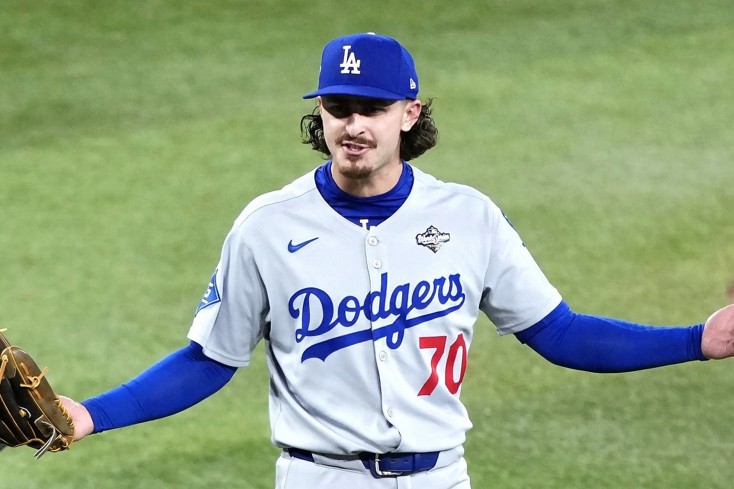 大舞台で堂々とした振る舞いを見せた25歳のロブレスキー。(C) Getty Images