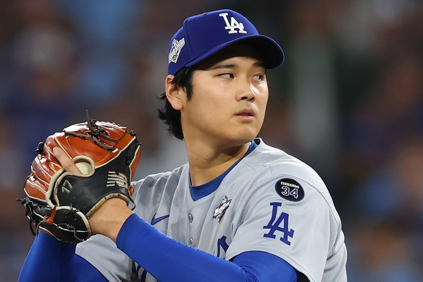 中３日で先発した大谷は、２回１／３、３失点で降板となった。(C)Getty Images