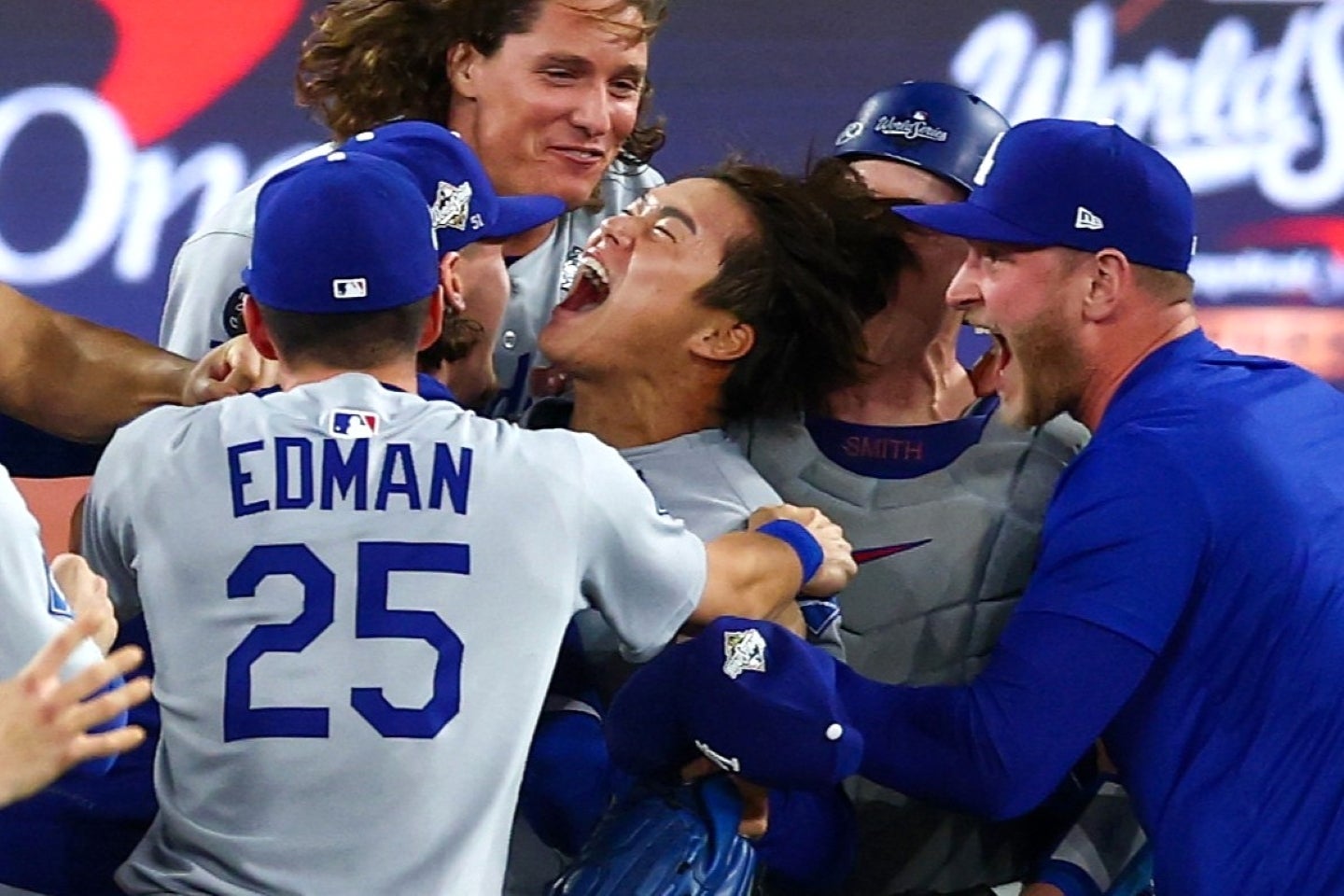 ワールドシリーズ第７戦を制したドジャースが連覇を達成した。(C)Getty Images