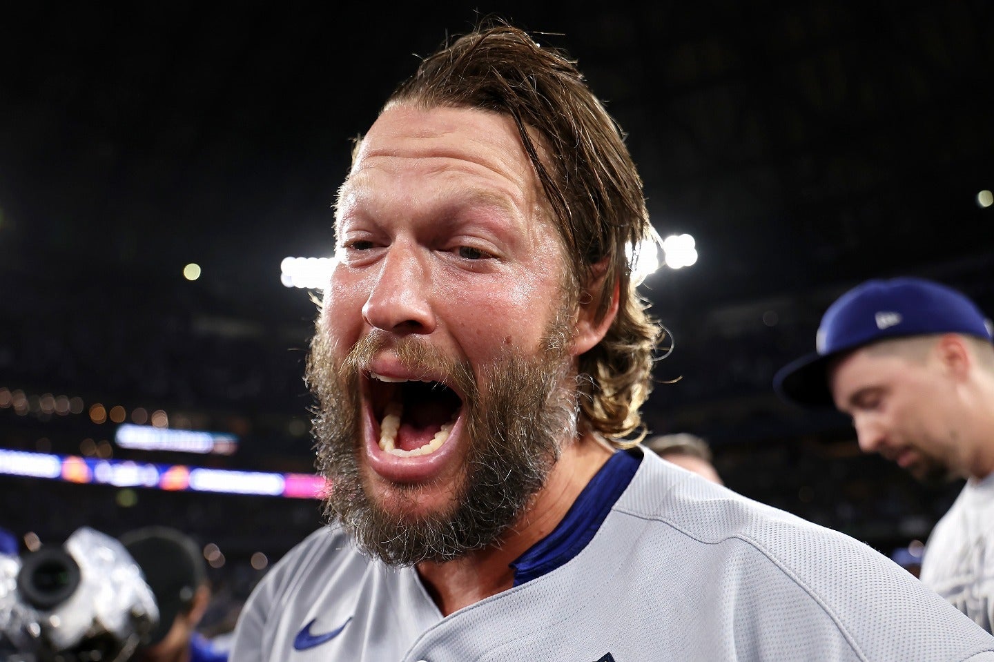 現役最終年にワールドチャンピオンとして引退するカーショウ。(C) Getty Images