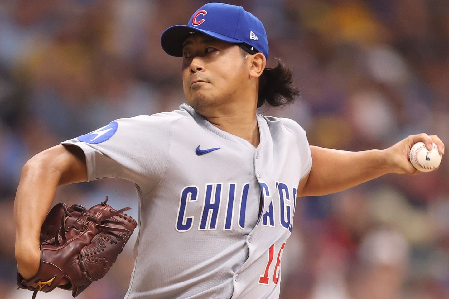 選手オプションを拒否しFAとなる権利を獲得した今永。(C)Getty Images