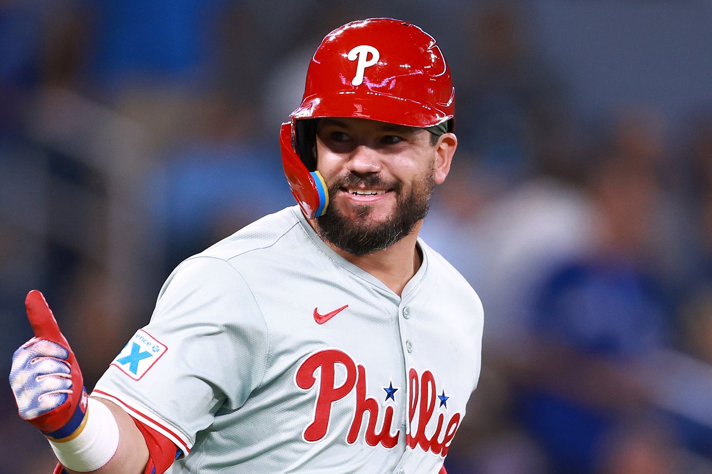 ヤンキースが関心を寄せている今季ナ・リーグ本塁打王のシュワーバー。（C）Getty Images