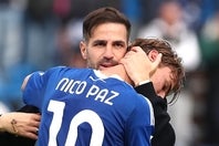 セリエA２年目のセスク監督。10節時点で７位と好成績を残している。(C)Getty Images