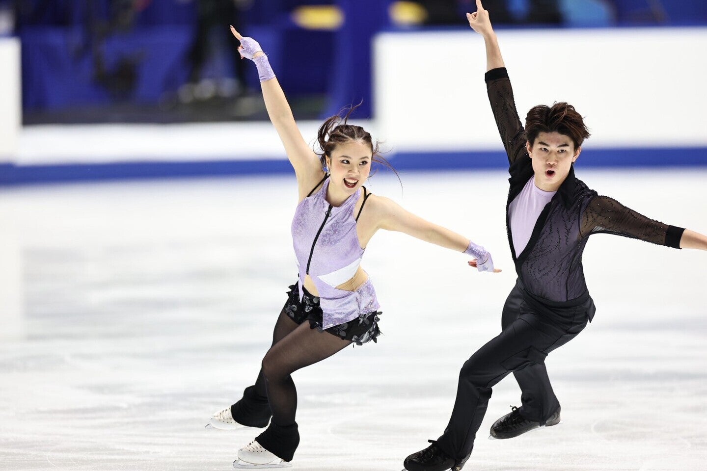 笑顔を浮かべて演技を完走したうたまさ。写真：梅月智史（THE DIGEST写真部）