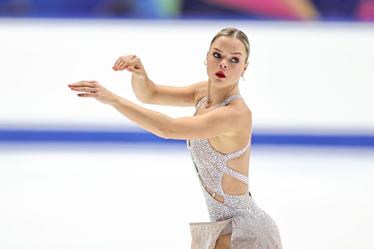 ヘンドリックスはSP４位。メダル圏内を十分に狙える位置につけた。写真：梅月智史（THE DIGEST写真部）