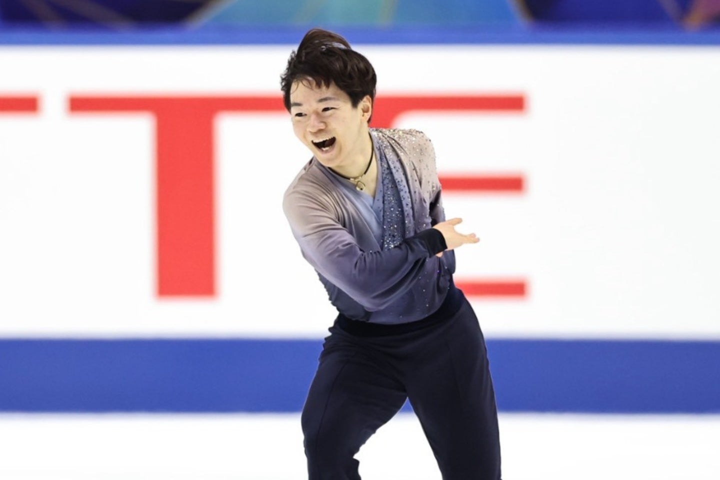 男子シングルは鍵山が逃げ切り、大会３連覇を決めた。写真：梅月智史（THE DIGEST写真部）