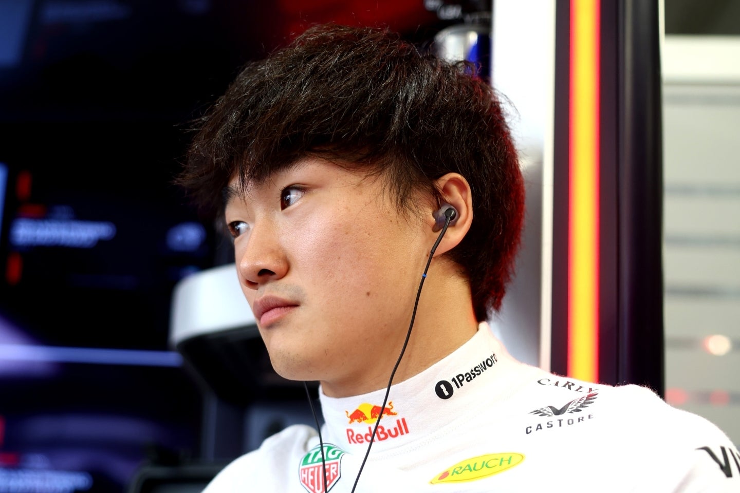 レッドブルの角田裕毅はSQ１敗退の18番手に終わった。(C)Getty Images