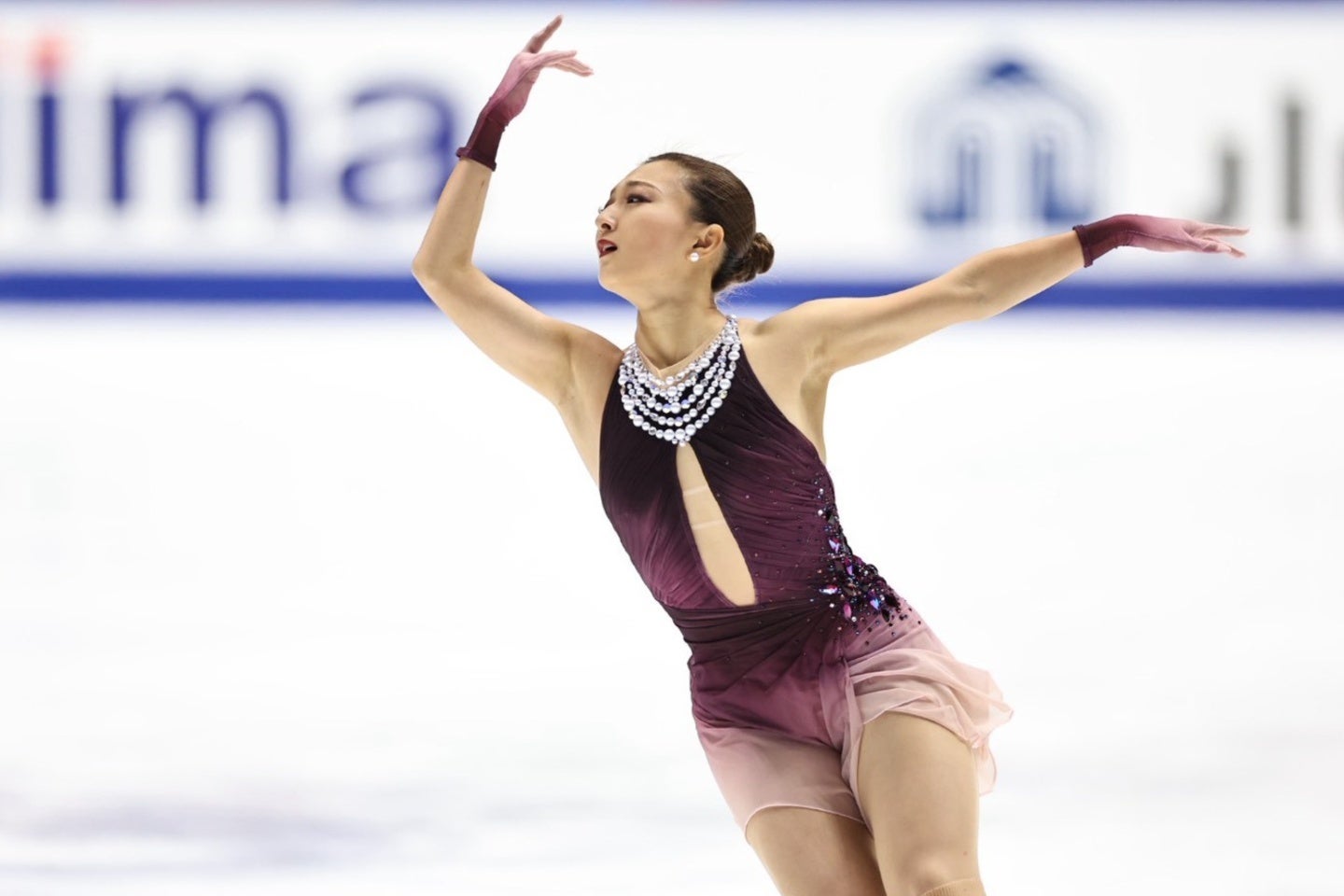 坂本は日本女子歴代２位となる４度目の戴冠を果たした。写真：梅月智史（THE DIGEST写真部）