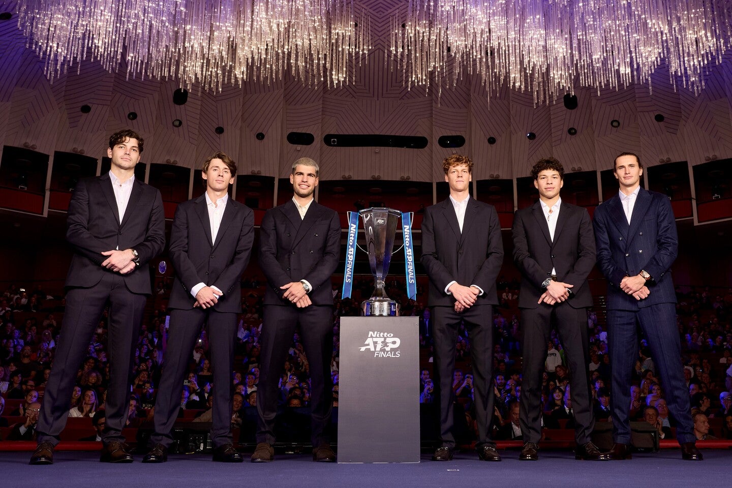 オジェ-アリアシム、ムゼッティを除く今年の出場選手たち。（C）Getty Images