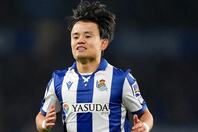 久保が１か月半ぶりの復帰を果たした。(C) Getty Images