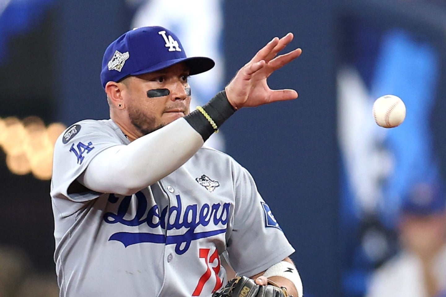 今オフにドジャースからFAとなったロハス。その去就に注目が集まる。(C)Getty Images